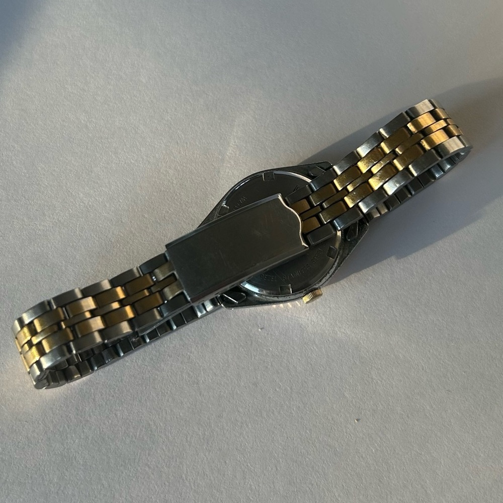 Lorus Vintage Disney Two-Tone Gold and Silver Mickey Mouse Bracelet Watch - Picture 5 of 7